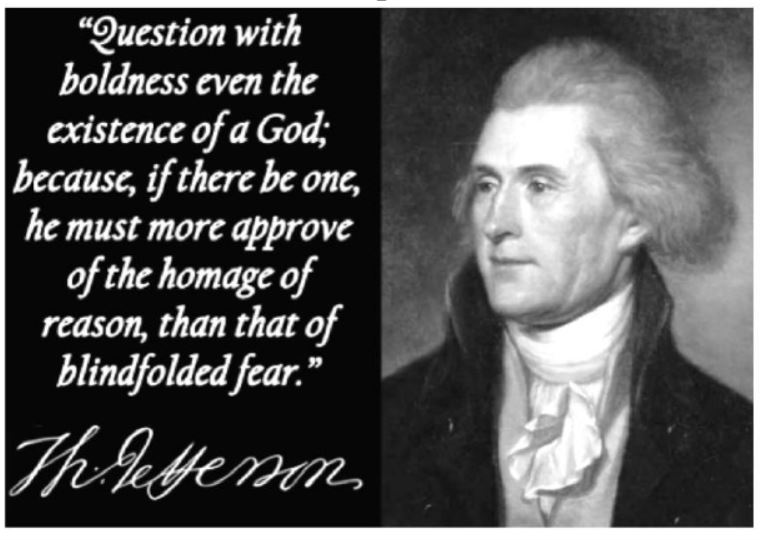 T.Jefferson God denial